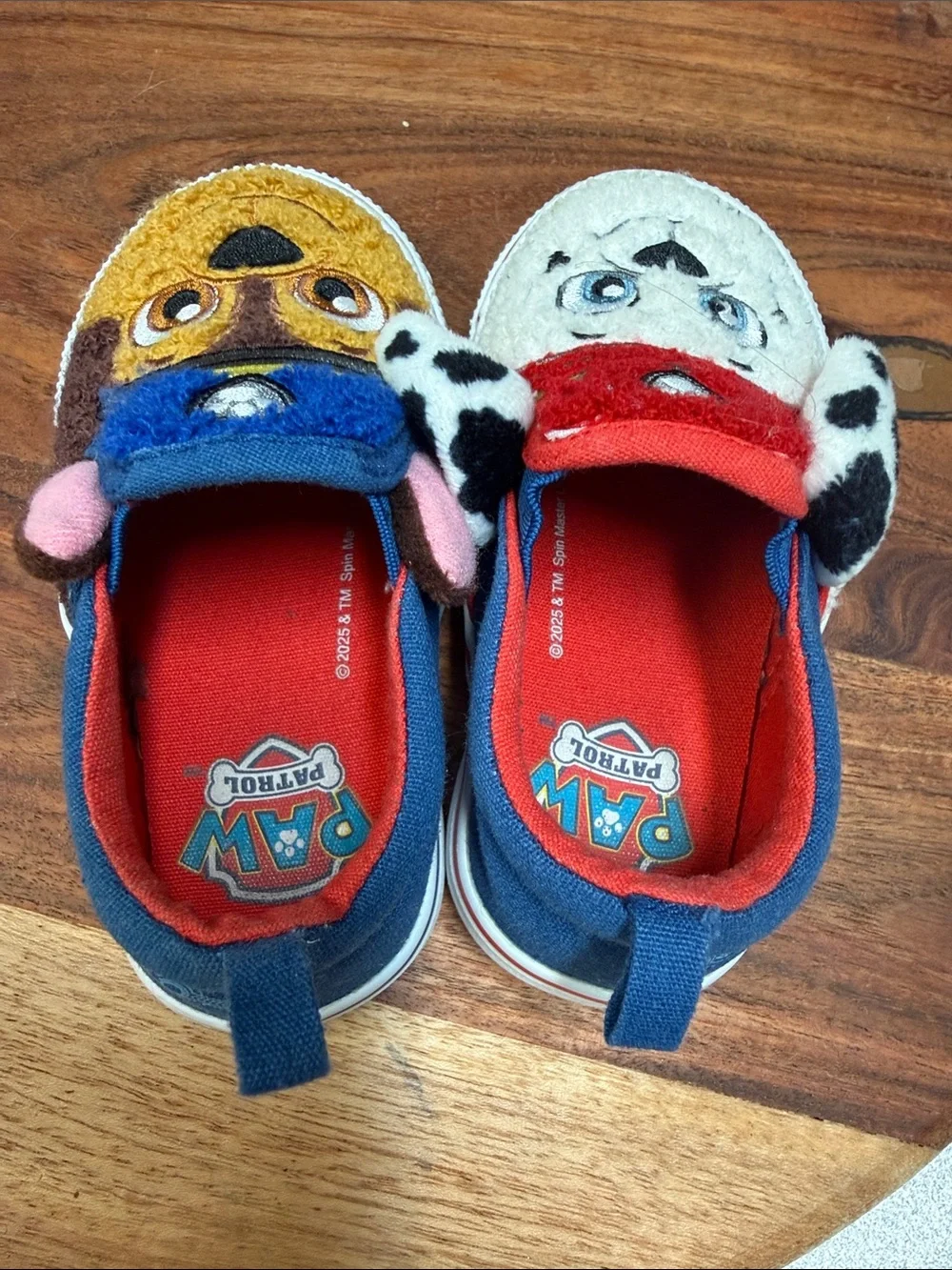 Paw Patrol Kids Slip-On Sneakers in Blue, Brown, Red & Yellow‎